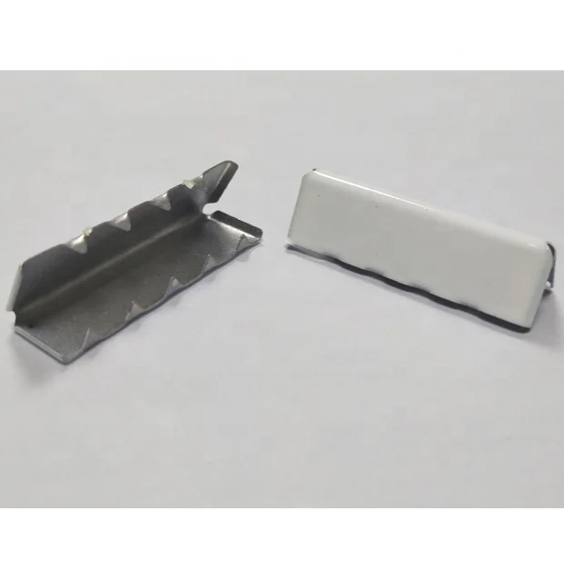 35 мм белый цвет металлическая лента концевой наконечник ремень хвост Зажим переключатель