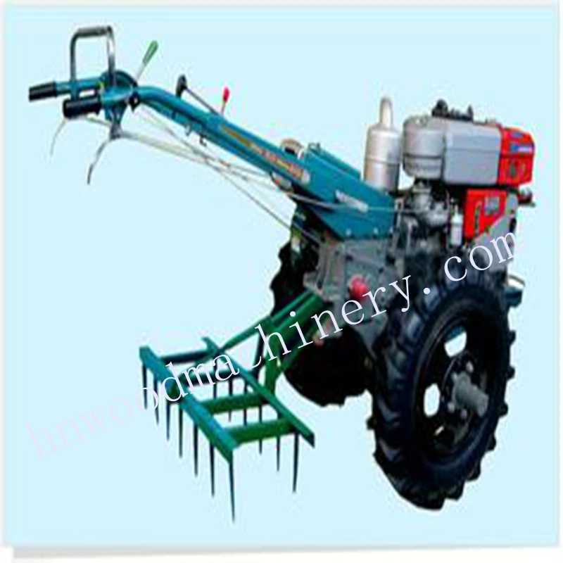 2 wheels rotary hoe walking tractor for sale +86 15937107525