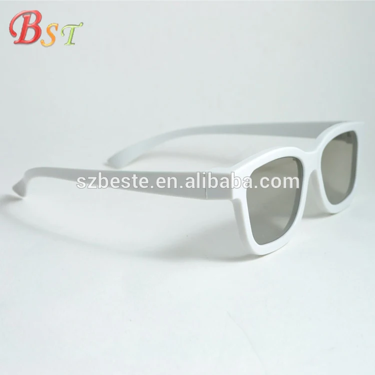 factory price save 10% plastic circular polarized 3d glasses 3d eyewear 3d lens