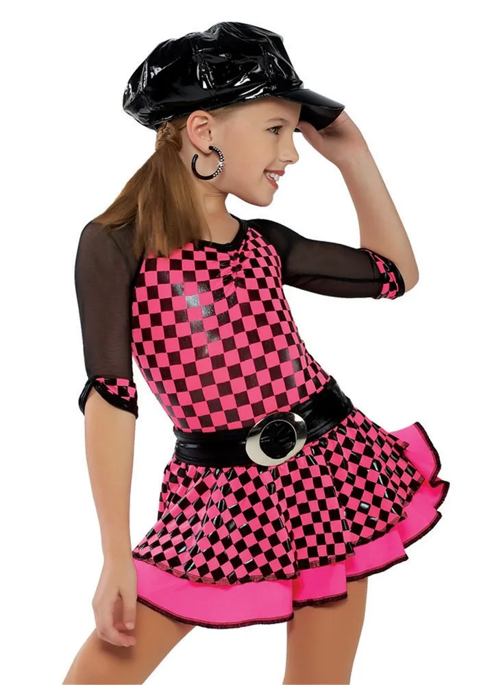 2017 the new children girls Latin/jazz dance skirt costumes/latin dresses for competition CJ-2017-037