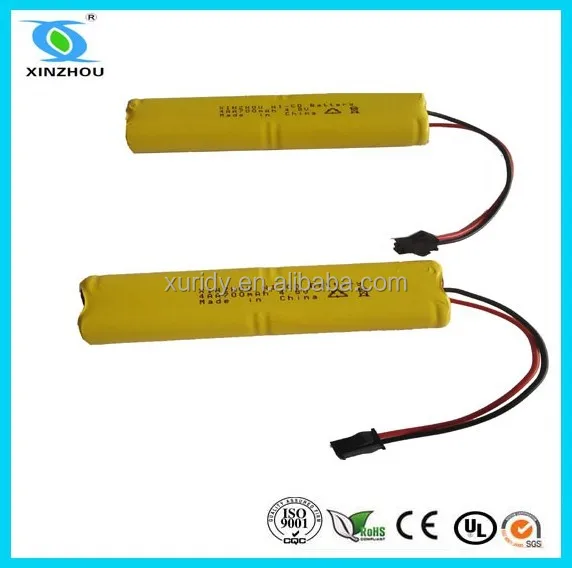 high aa 700mah 7.2v ni-cd battery pack