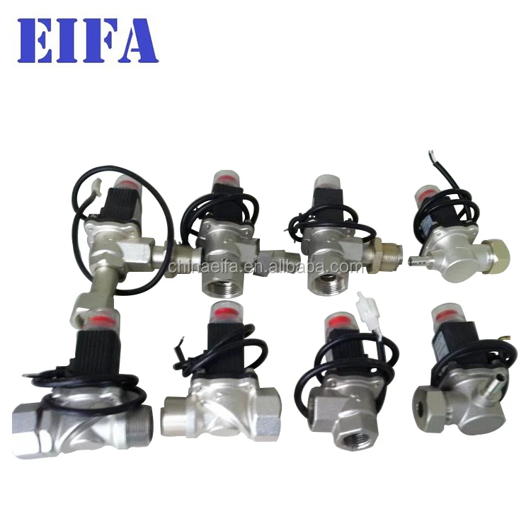 
12V solenoid valve for LPG LNG Gas alarm gas valve 