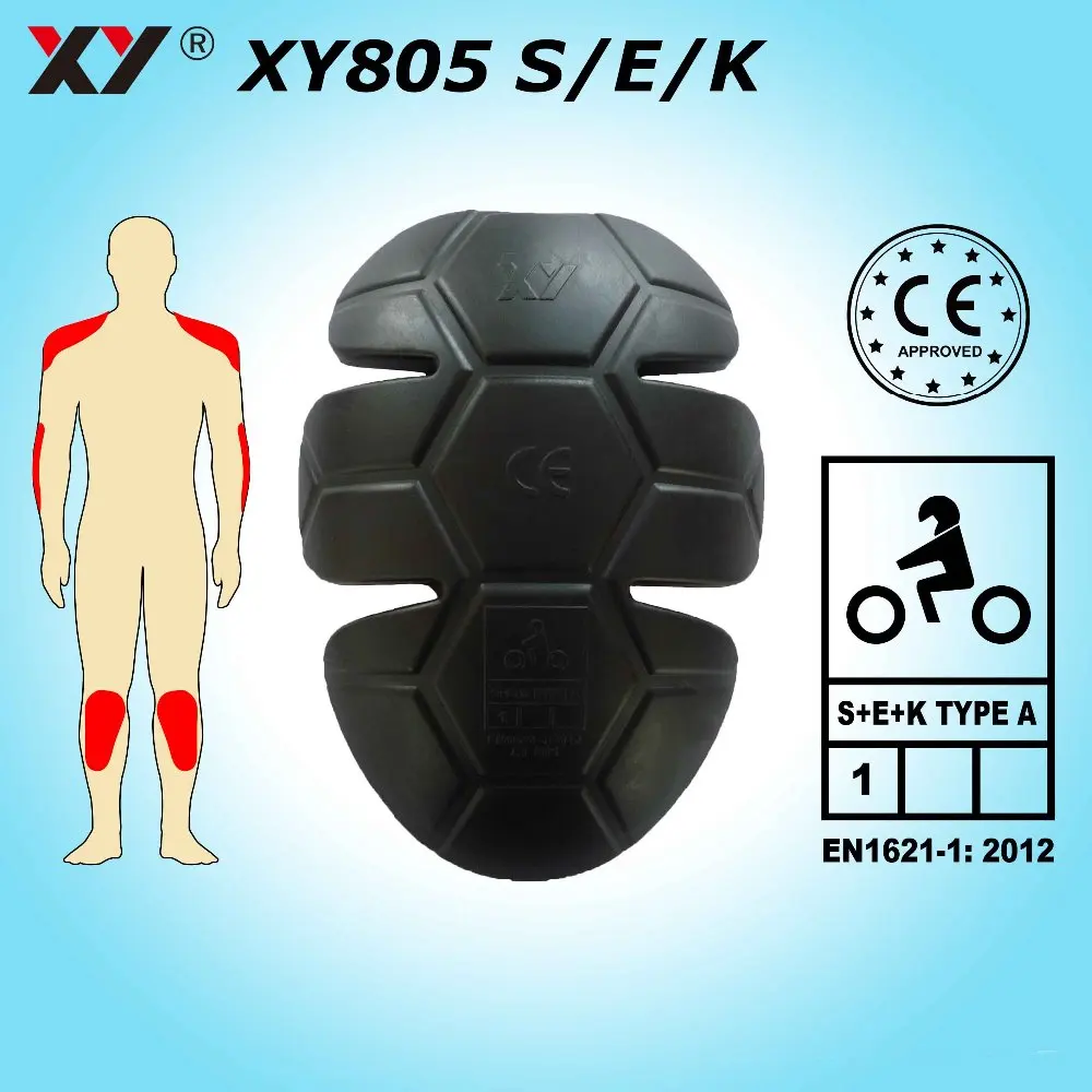 CE approved insert elbow protective pads for motorcycle jacket