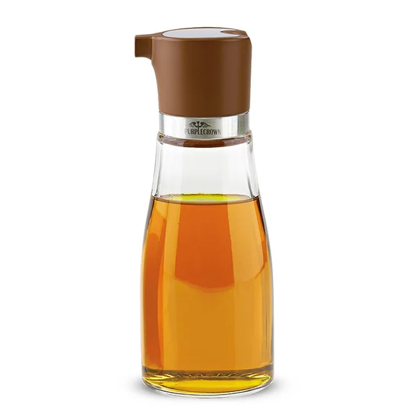 4 in 1 set Kitchen Cooking Oil Bottle Glassware Spice Salt Pepper Bottle jar Glass Bottle for Oil or Vinegar