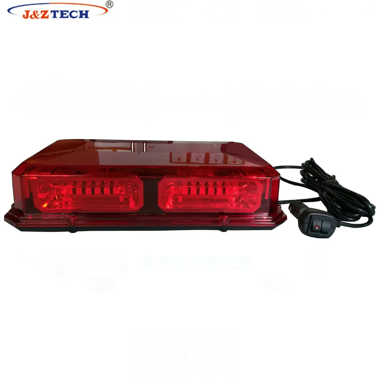 12V car roof magnetic mounting warning strobe amber mini warning led lightbar