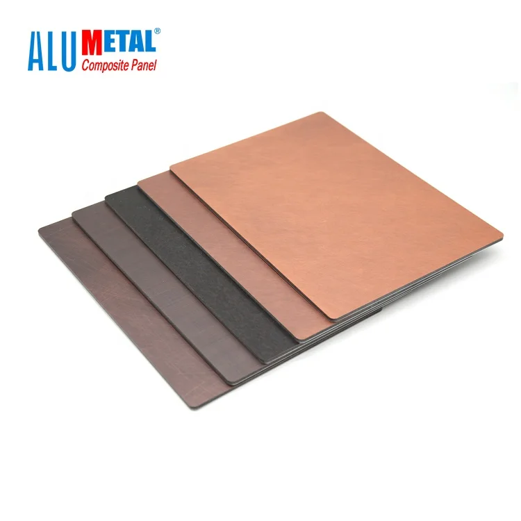 copper composite panel for exterior facade cladding acp with best malleability
