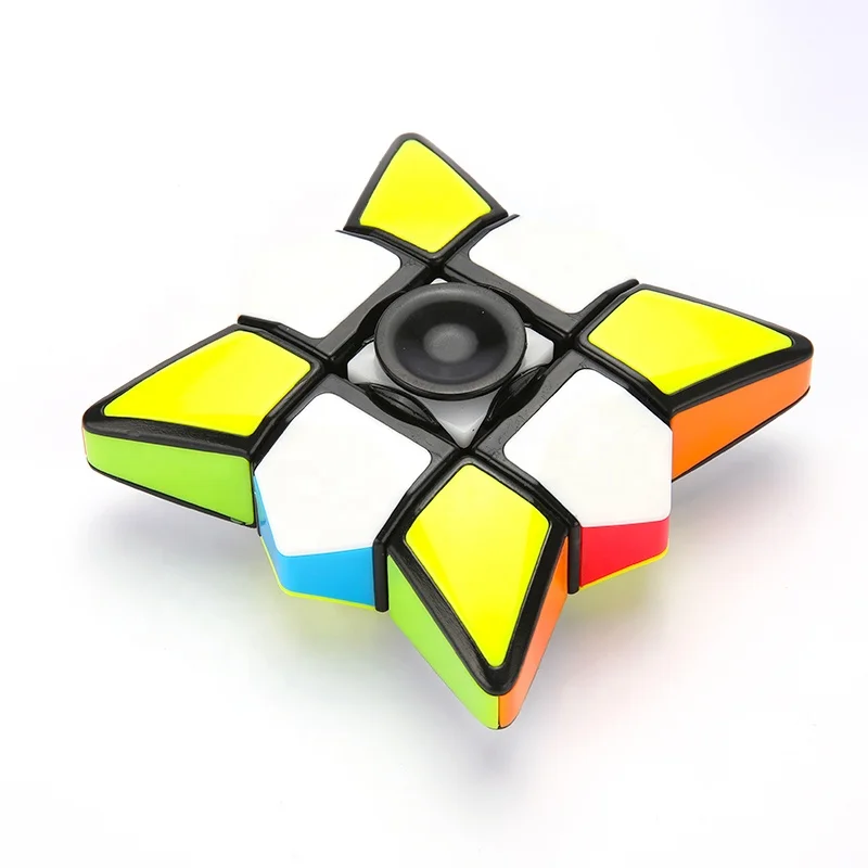 7x7x1.5cm high speed spinner cube for anti stress game