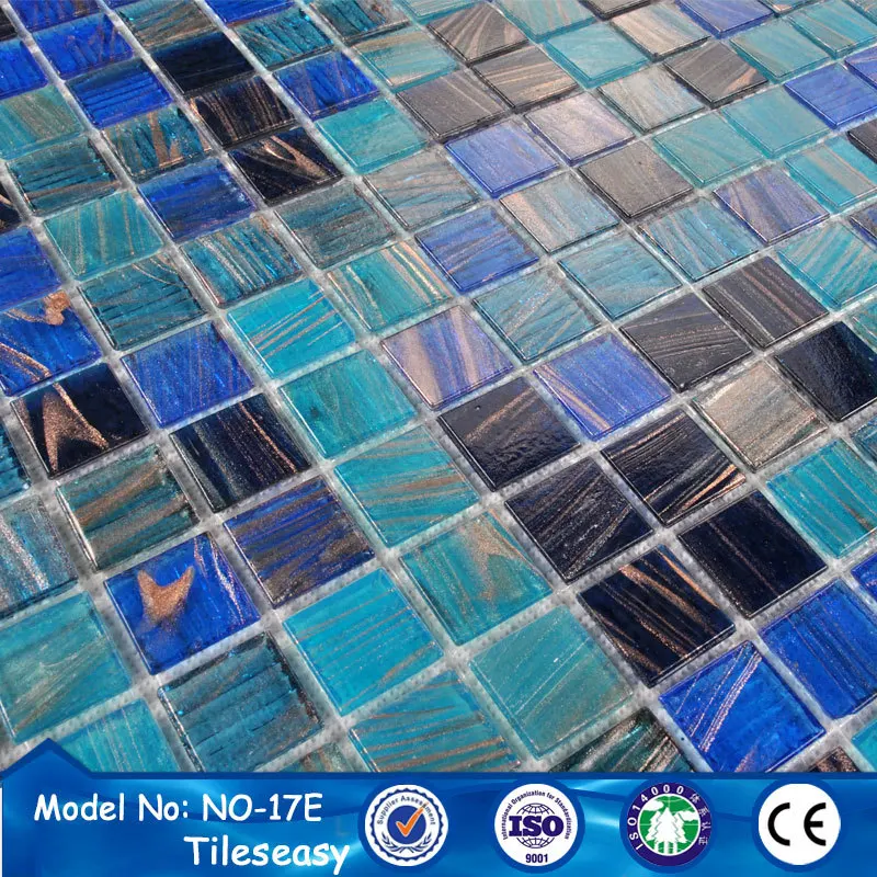 2019 swimming pool green blue glass mosaic tile mosaics
