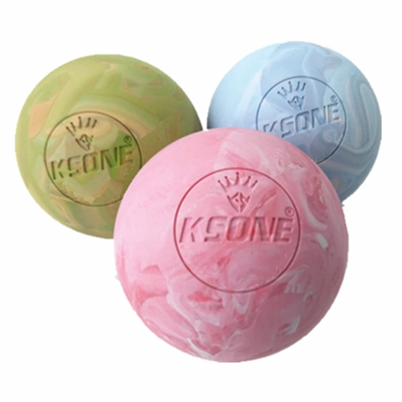 Less Greasy Custom Logo Rubber Lacrosse Ball
