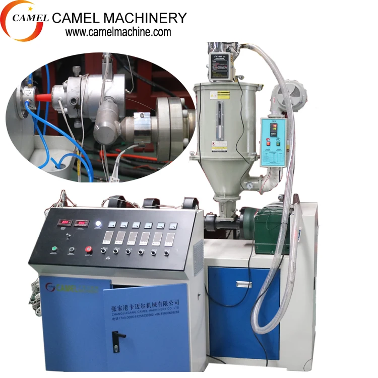 plastic PE HDPE pipe extrusion production line