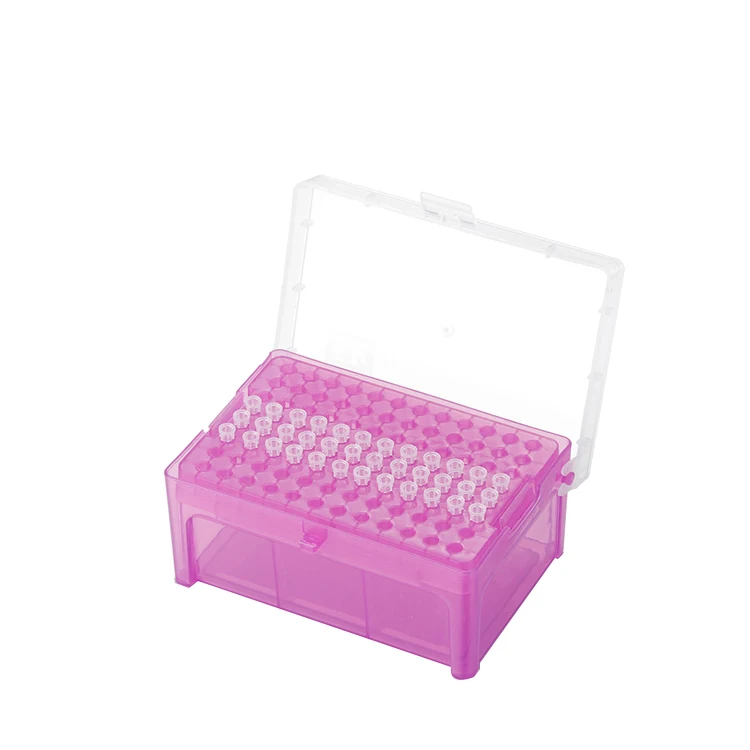 
Laboratory disposable transfer 100 wells rack pipette tip box 