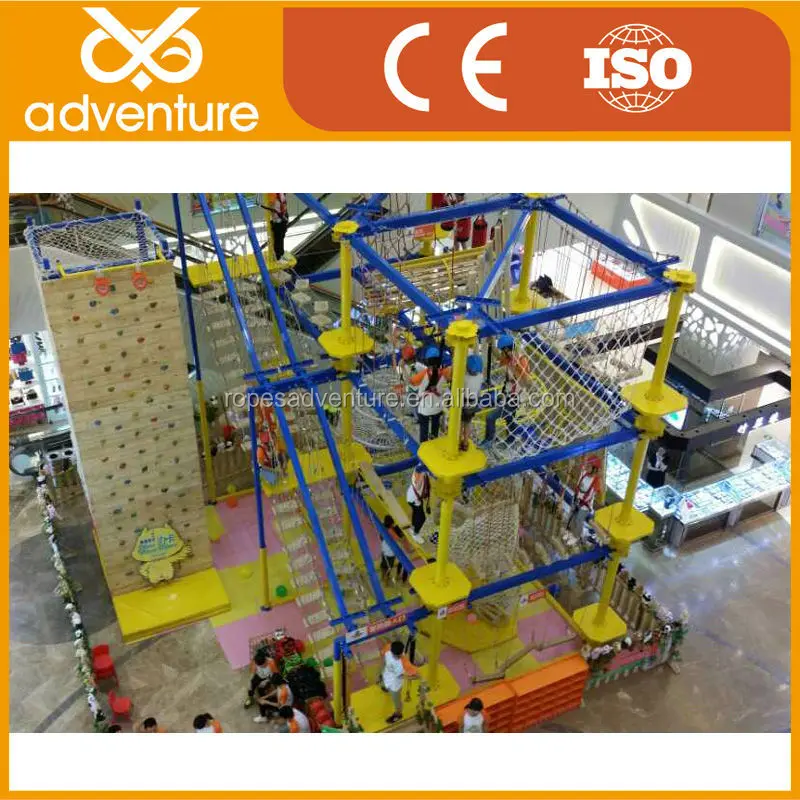 Крытый приключение приключения площадка веревки каус оборудование