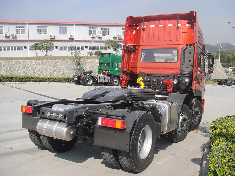 Dongfeng EQ4250G1 6x2 container towing truck for sale heavy duty tractor truck