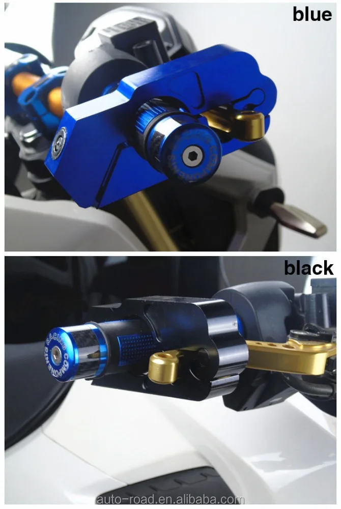 CNC Processing Aluminum Handlebar Security Lock Motorcycle Scooter E-bike Lock