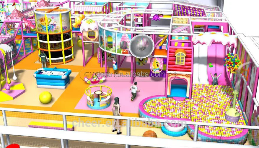 Cheer Amusement Sweet Candy Funland Indoor Children Park
