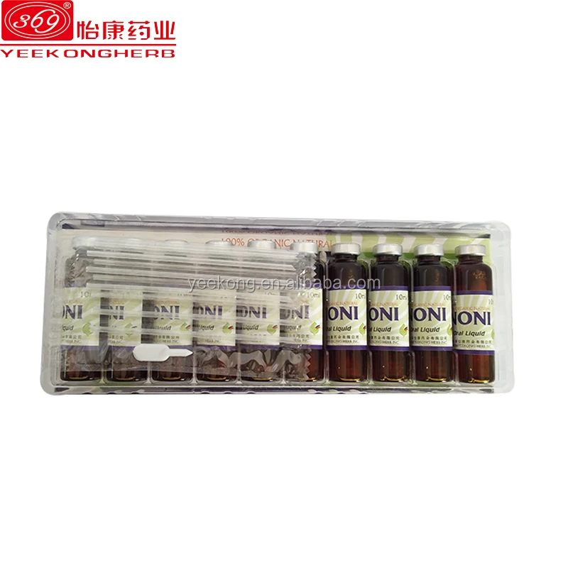 Natural health supplement noni fruit extract oral liquid healthy drink increase energy immune booster juice