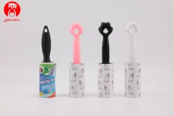 2019 New Lint Fuzz Pet Hair Remover Rolller Cloth Cleaning Removal 50 Sheets Sticky Paper Household Merchandises
