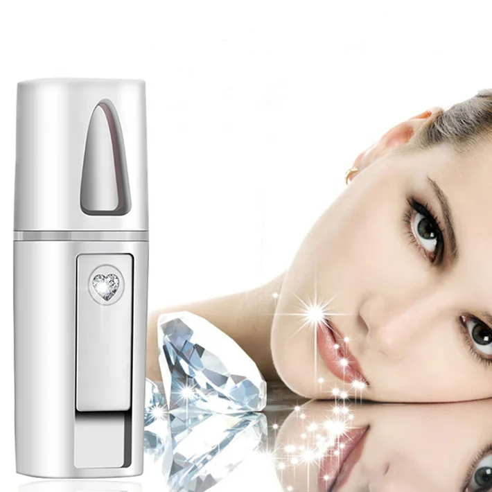 Портативный Перезаряжаемый Электрический отпариватель для лица мини-увлажнитель устройство ухода за кожей нано-распылитель тумана