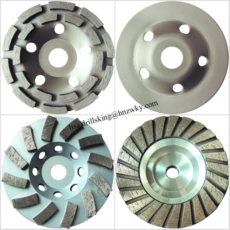 Factory Supply Enonomy Turbo Row Diamond Cup Grinding Wheel