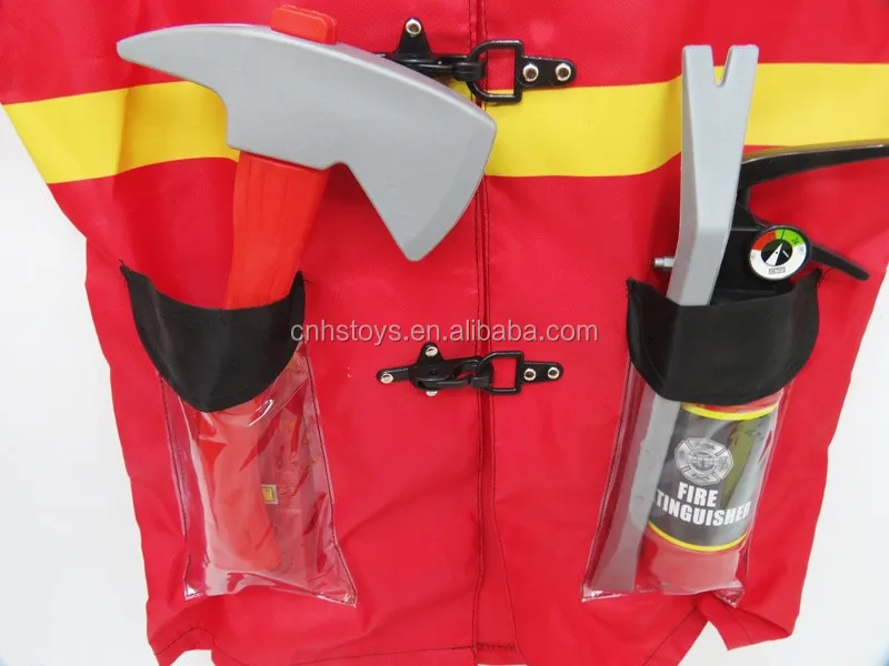 
high quality popular fireman costume kids 
