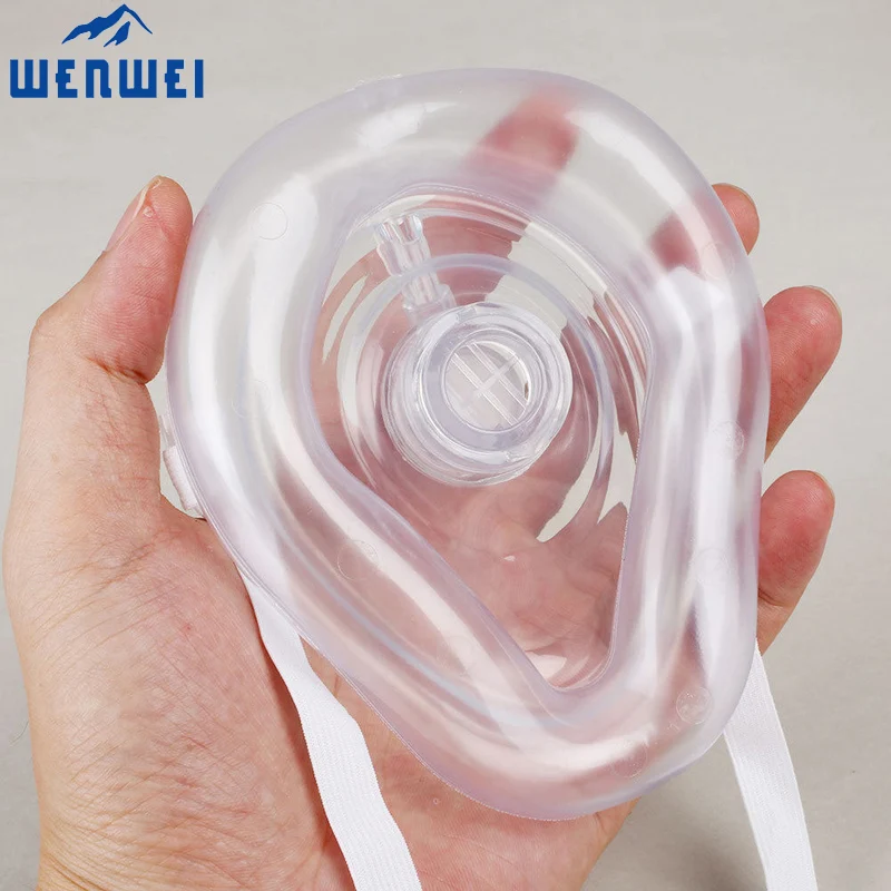 CPR mouth to mouth mask red hard case cpr mask for aed training