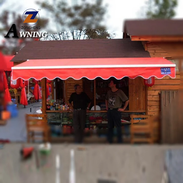 
Wholesale modern outdoor waterproof PU coated balcony used aluminum retractable awnings 