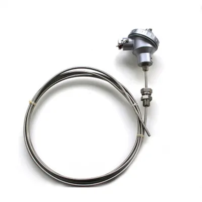 WRNK2-235  K-Type Thermocouple Armored  Double Wires Armored Thermocouple