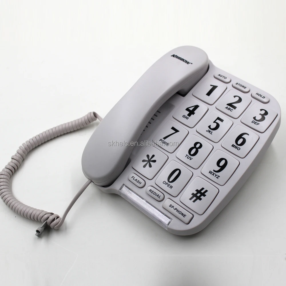 Basic Big button telephone of gifts for the senior,Emergency function telephone in 2023