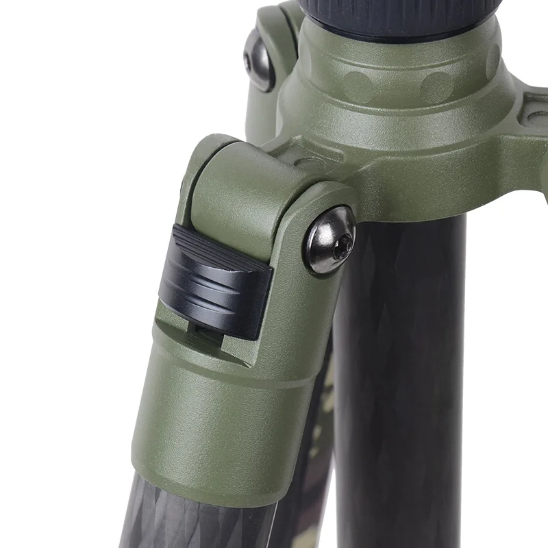 
XILETU T284C+FB1 Professional Flexible Carbon Fiber Camera Tripod Camo hunting Tripod Stand 