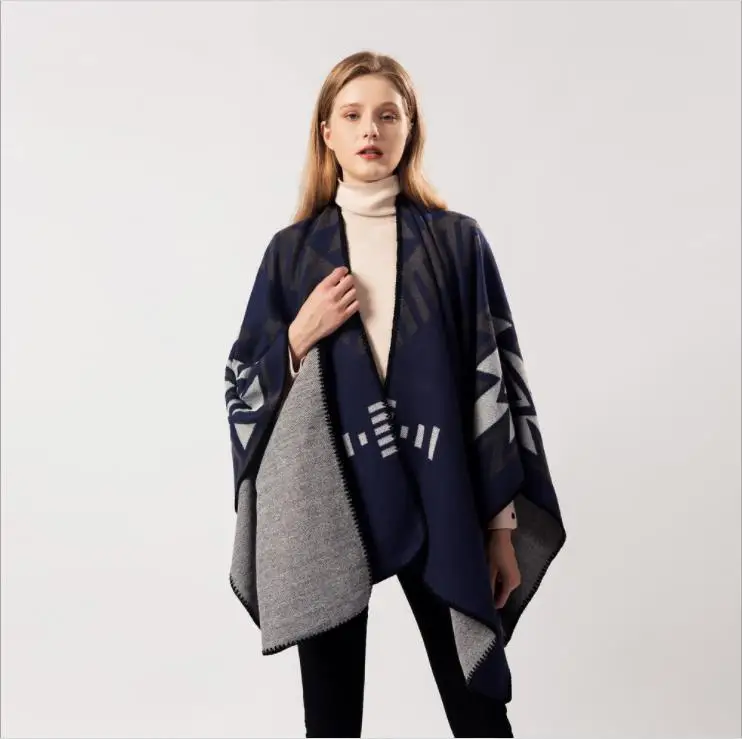 Женский шарф из пашмины, шаль, новый дизайн, шаль из пашмины с вышивкой, ацтекская шаль