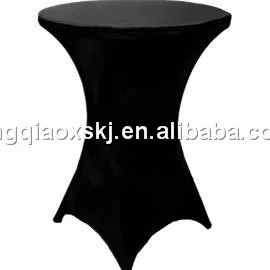 2019 new 2.6ft plastic folding bar table with table cover for event/party/wedding/gathering
