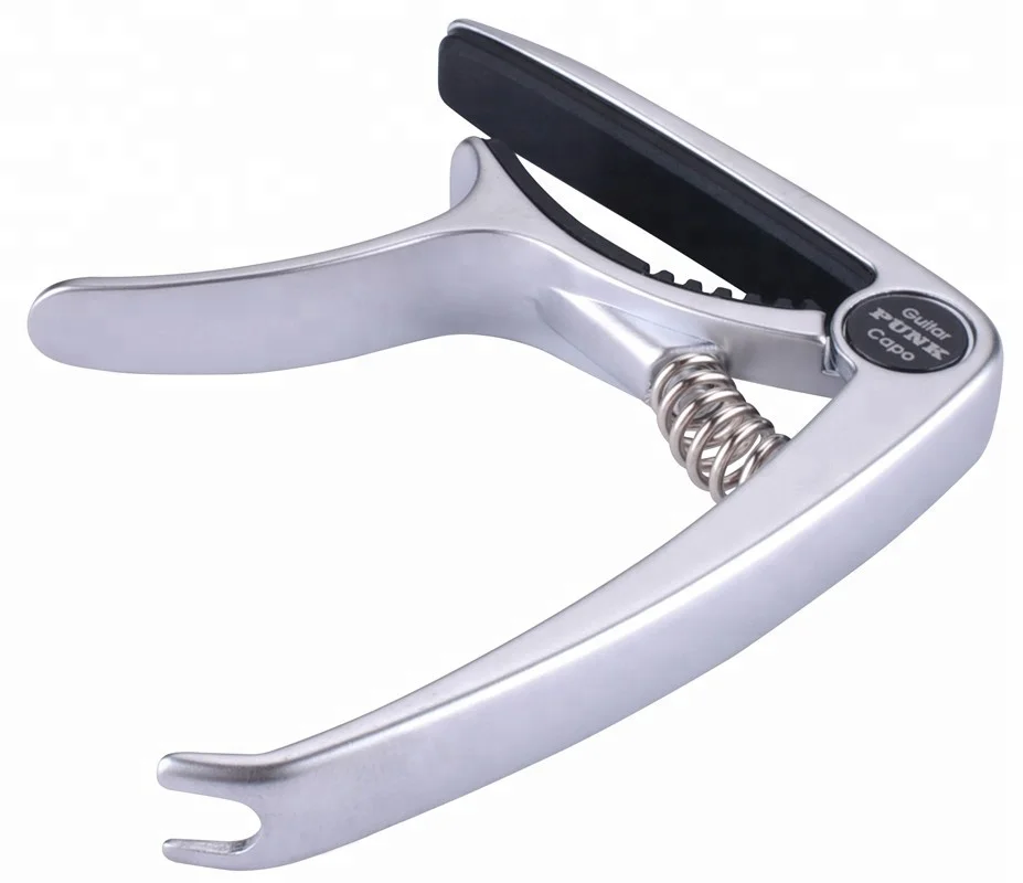 Гитарный Капо 2-в-1: акустический и Электрический капо гитарный аккорд стальной пружинный дизайн силиконовая резиновая подушка из цинкового сплава