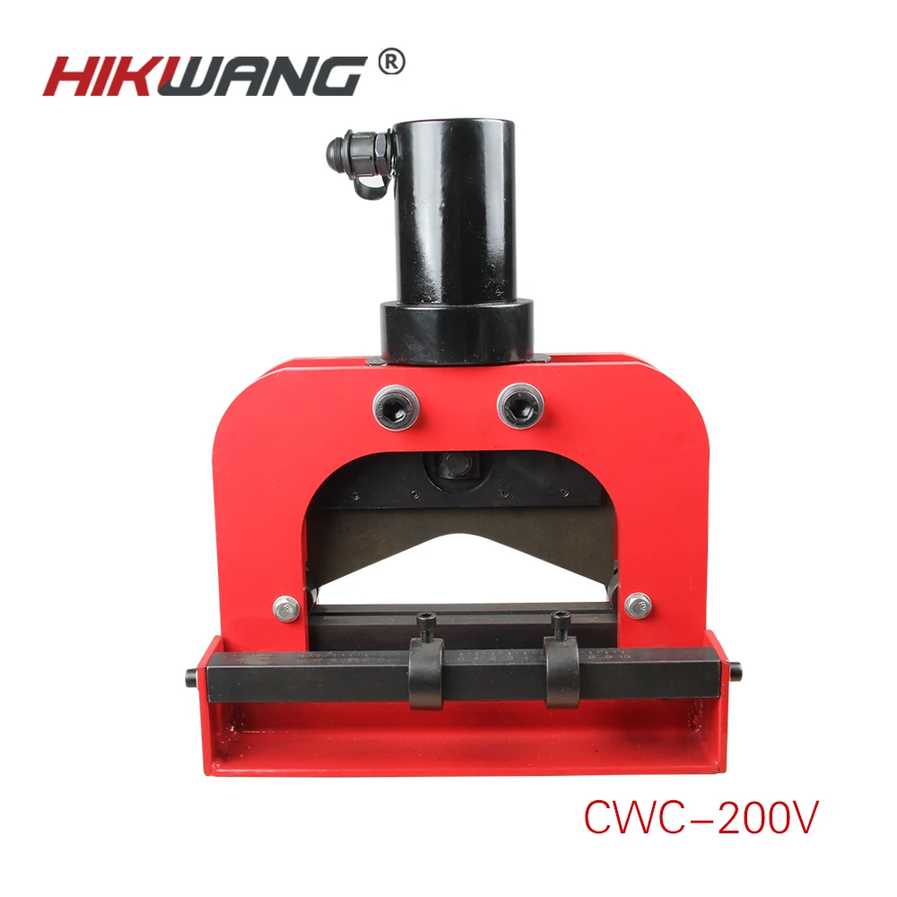 CWC-150 hand or electric hydraulic copper bar bus bar cutter for 150x10mm plate