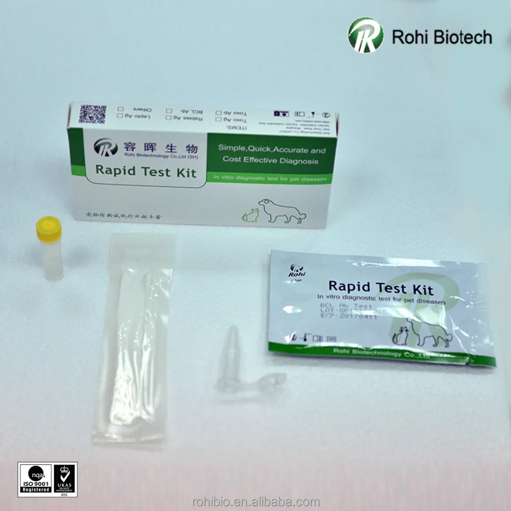 
Canine Parvo Virus Ag Rapid Test kit /high quality veterinary CPV Ag vet lab kit 