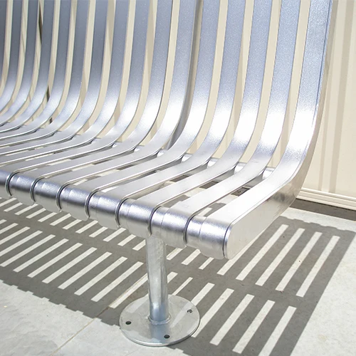 outdoor furniture bench /JS-2018SF001/stainless steel  bench chair