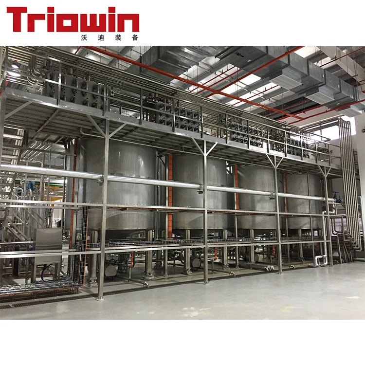 
Full automatic industrial uht coconut milk extractor powder making machine processing line 