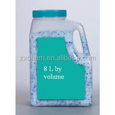 OEM silica cat litter blue gel bulk--3.6L/3.8L/20kgs as your need