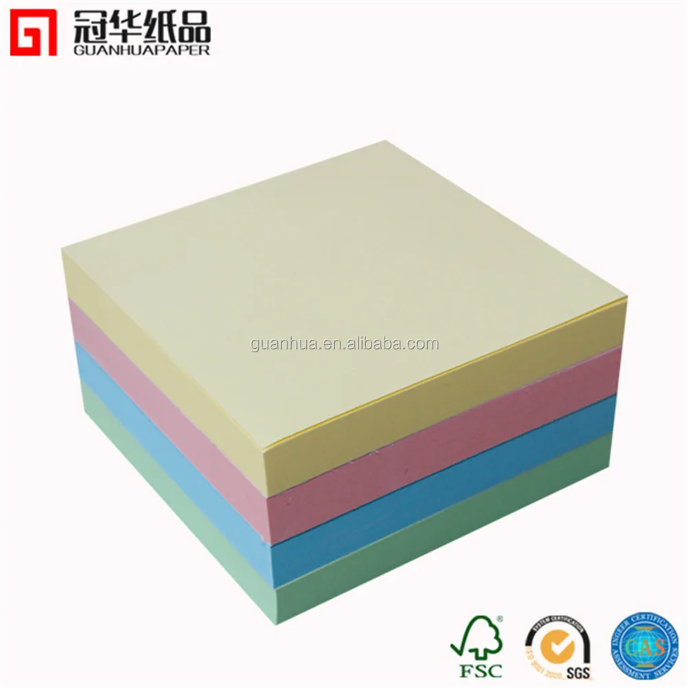 Customized sticky notes pad self adhesive memo pads stick notes paper notes