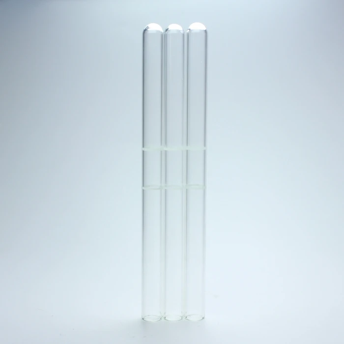 Round and Flat Bottom Glass Test Tubes