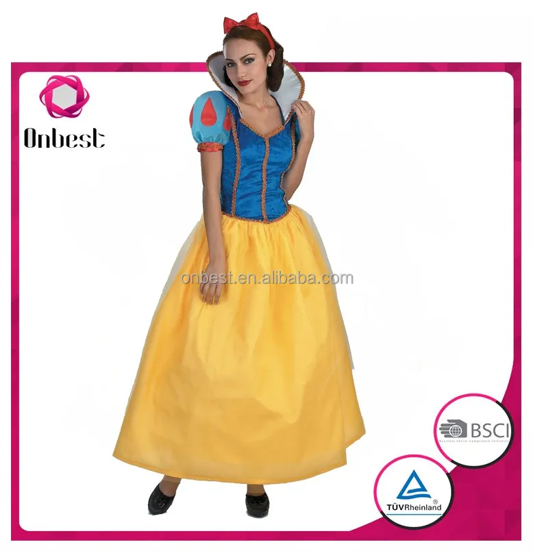 Beautiful sleeping beauty princess dress for adult long dress party princess costume