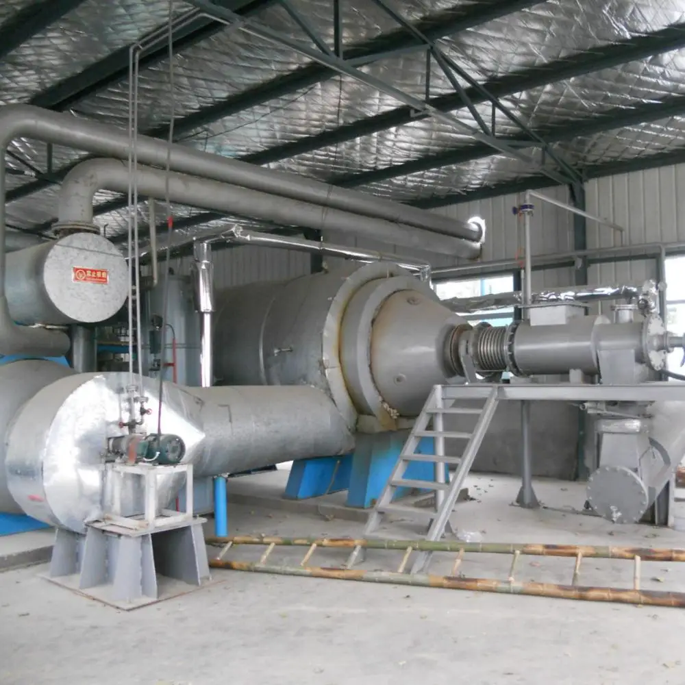 
Semi Continuous Waste Rubber Plastic Pyrolysis 