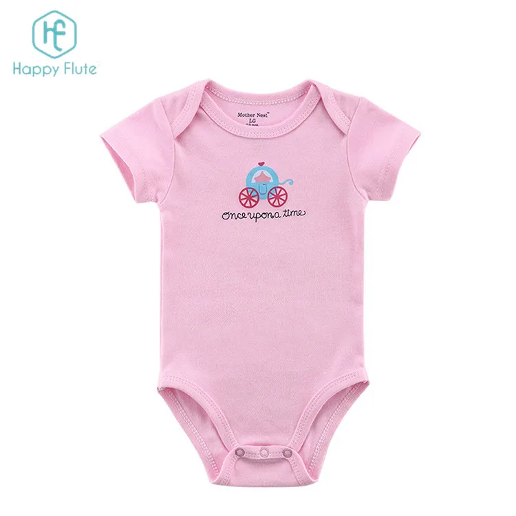 Summer Soft Cotton Classic Silk Print Baby Romper