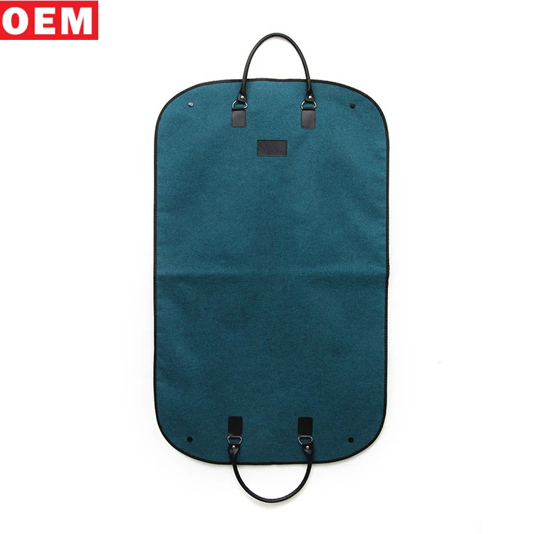 
Wholesale Customized Foldable Handbag Zipper Ladies Travel Suit Garment Bags With Logo 