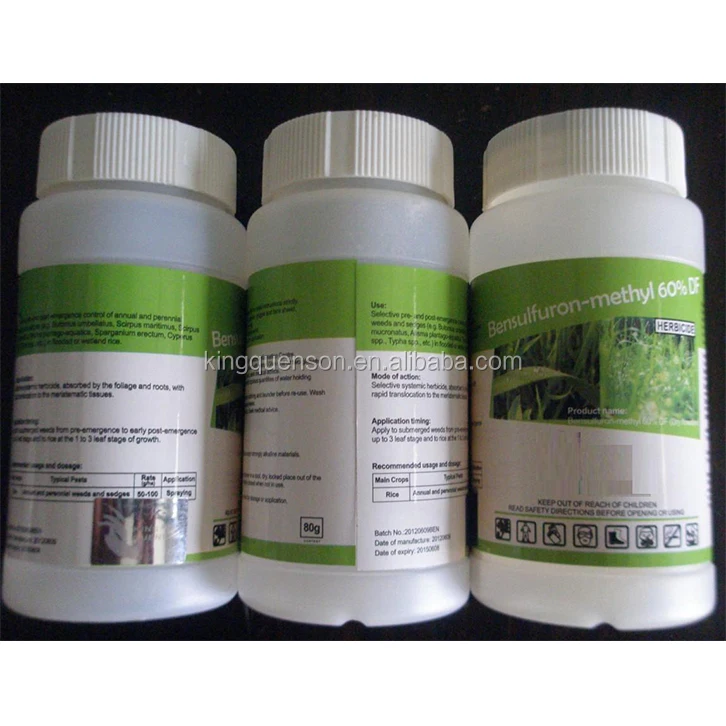 Король Quenson Индивидуальные Метки bensulfuron-метил Органических Пестицидов