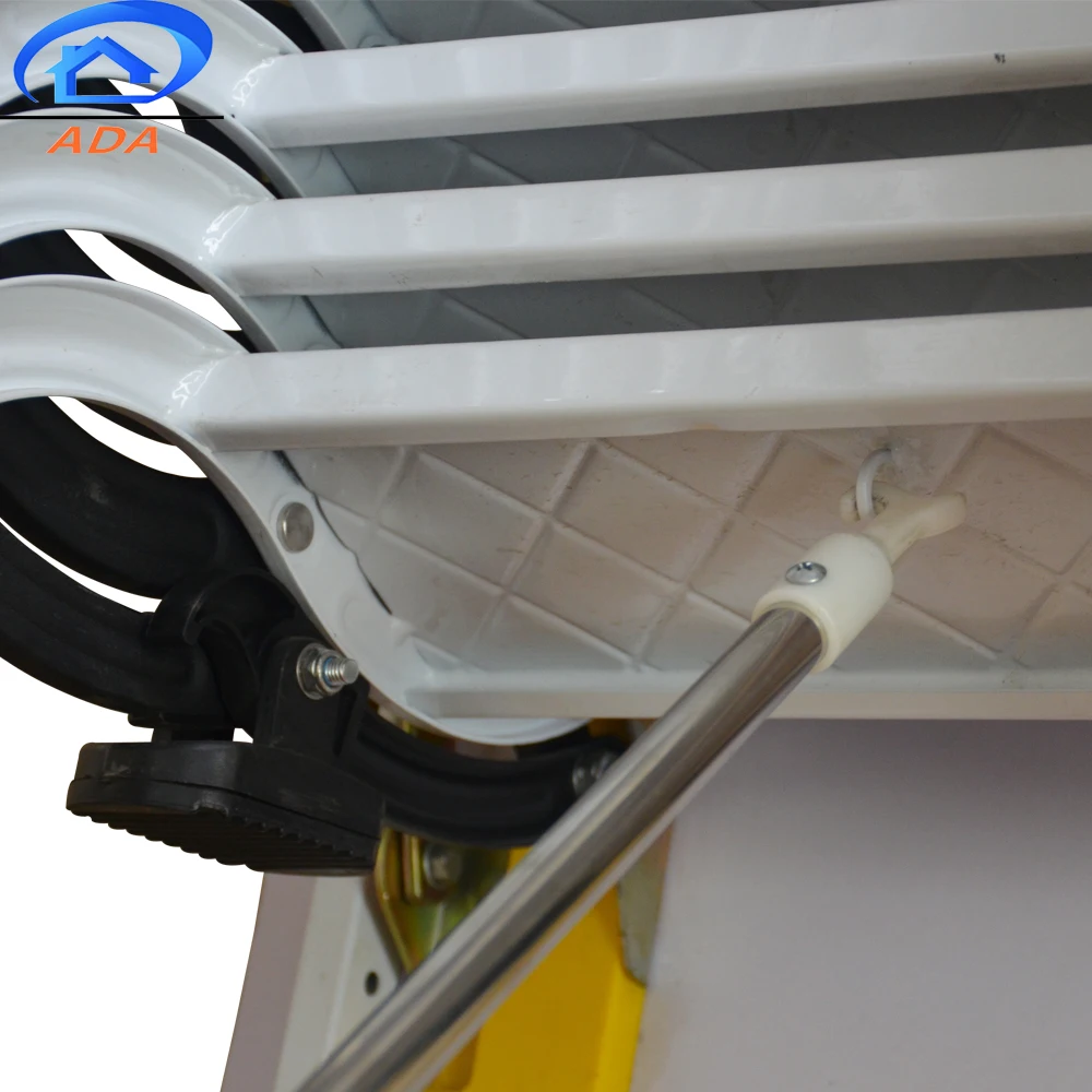 Складная чердачная лестница из углеродистой стали