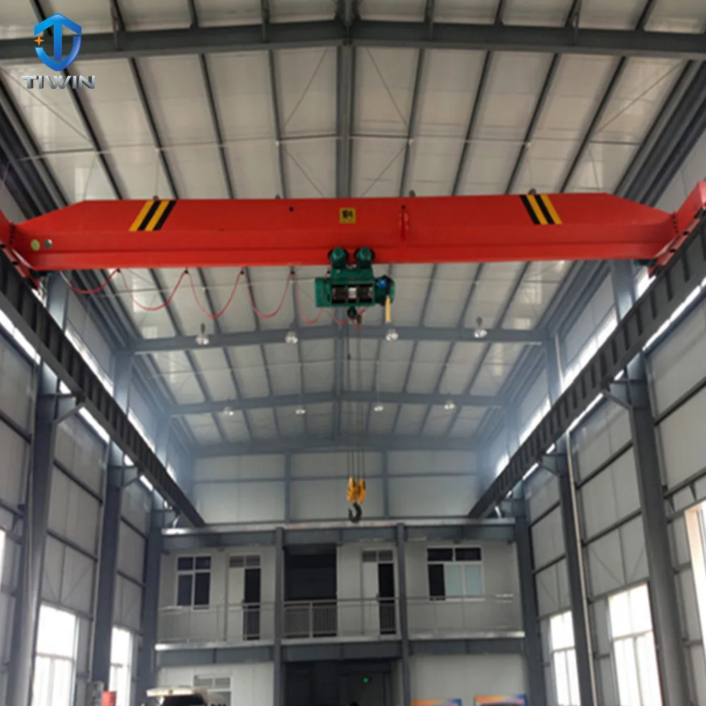 
Rail traveling hoist lift 15tsingle girder overhead crane 