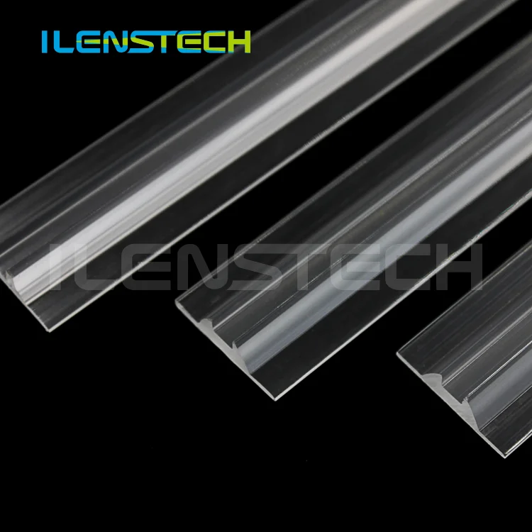Smd led linear lens convex strip 60x90 degree for 3030 3535 5050 led