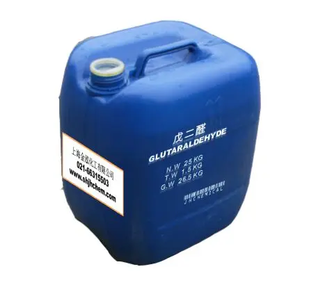 111-30-8 Glutaraldehyde oilfield water flooding, glutaraldehyde