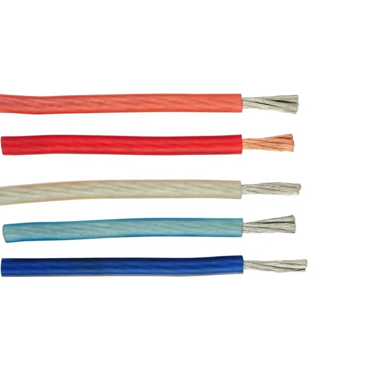 Huxi cable Solid /Frost /Clear Jacket Tinned Copper /OFC /CCA Conductor car audio power cable