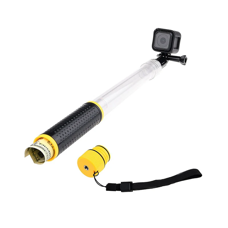
Top selling products Transparent Float Selfie Pole Extendable Floating Monopod Handheld Cameras Selfie Stick for GoPros 